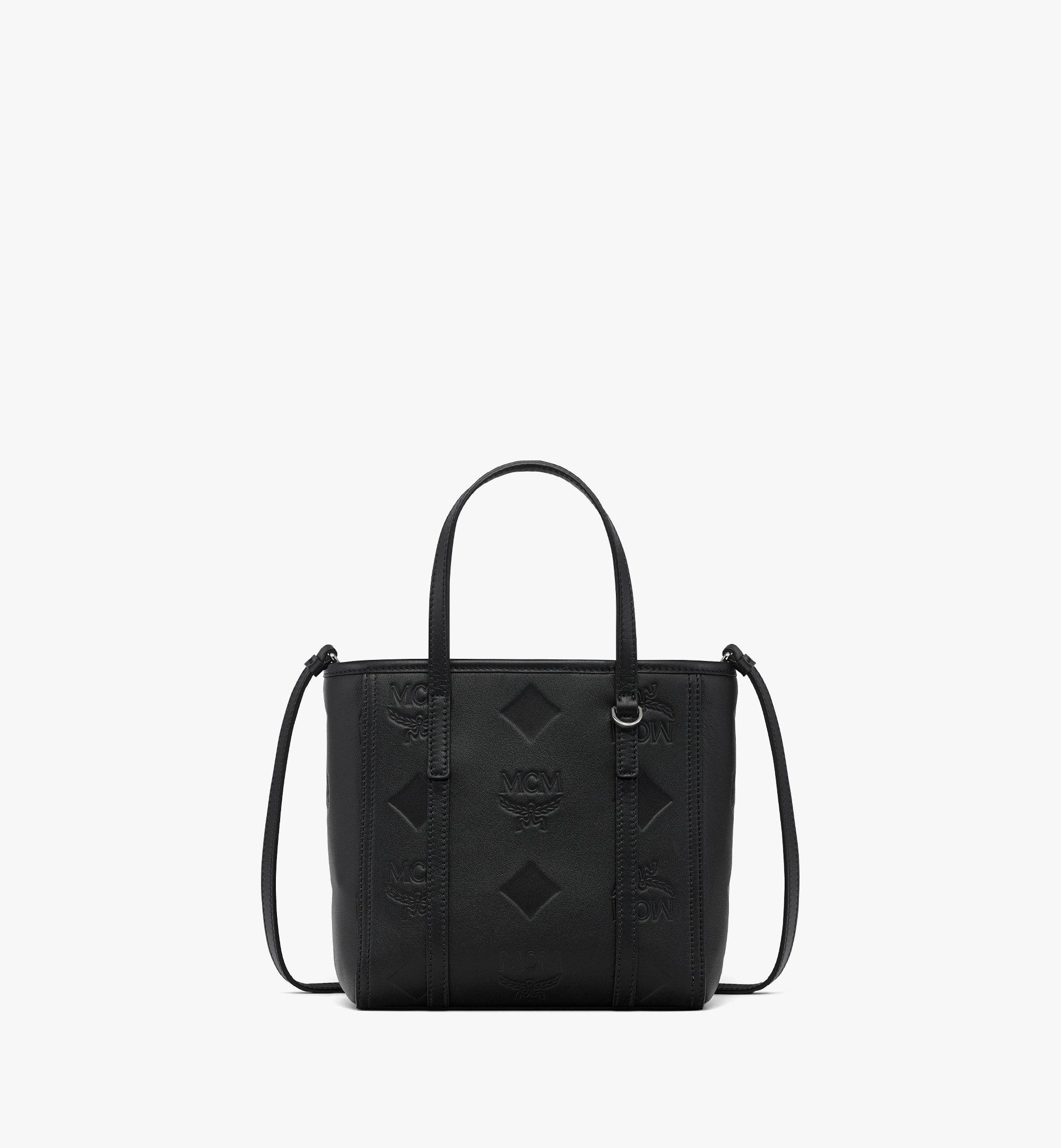 Sac cabas Toni à fermeture supérieure en cuir monogrammé Maxi 1